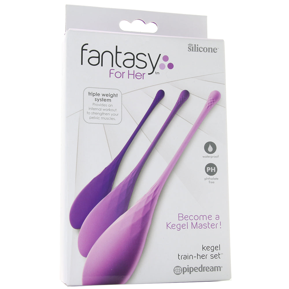 Fantasy For Her Kegel Train-Her Set in Purple