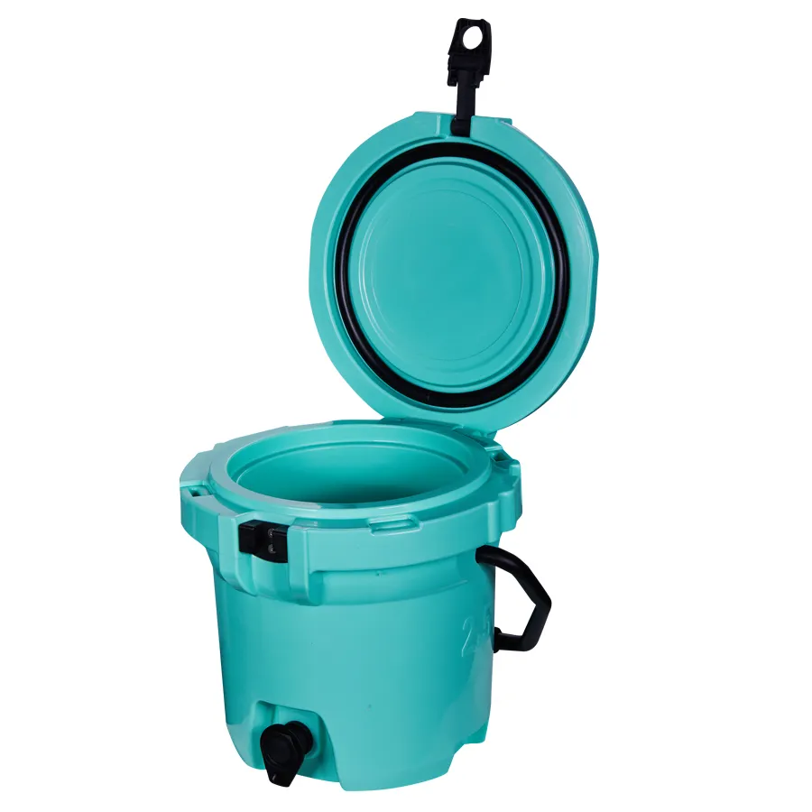 Rouser Outdoor Portable  2.5G Gallon 10L Plastic Wine Ice Bucket Cooler Box Camping   Hiking Cooling Box