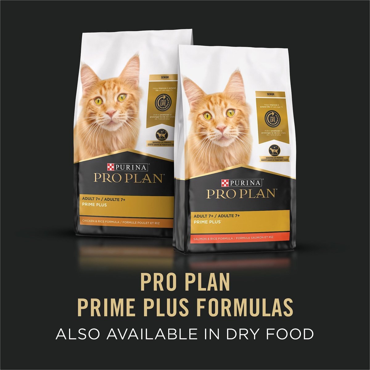 Purina Pro Plan Prime Plus Adult 7+ Chicken and Beef Entree Classic Canned Cat Food