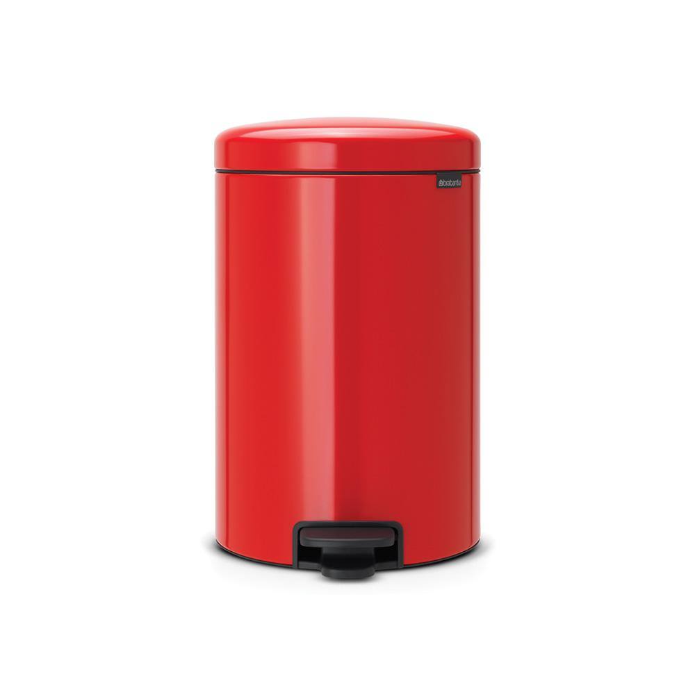 Brabantia NewIcon 5.3 Gal. Passion Red Step-On Trash Can 111860