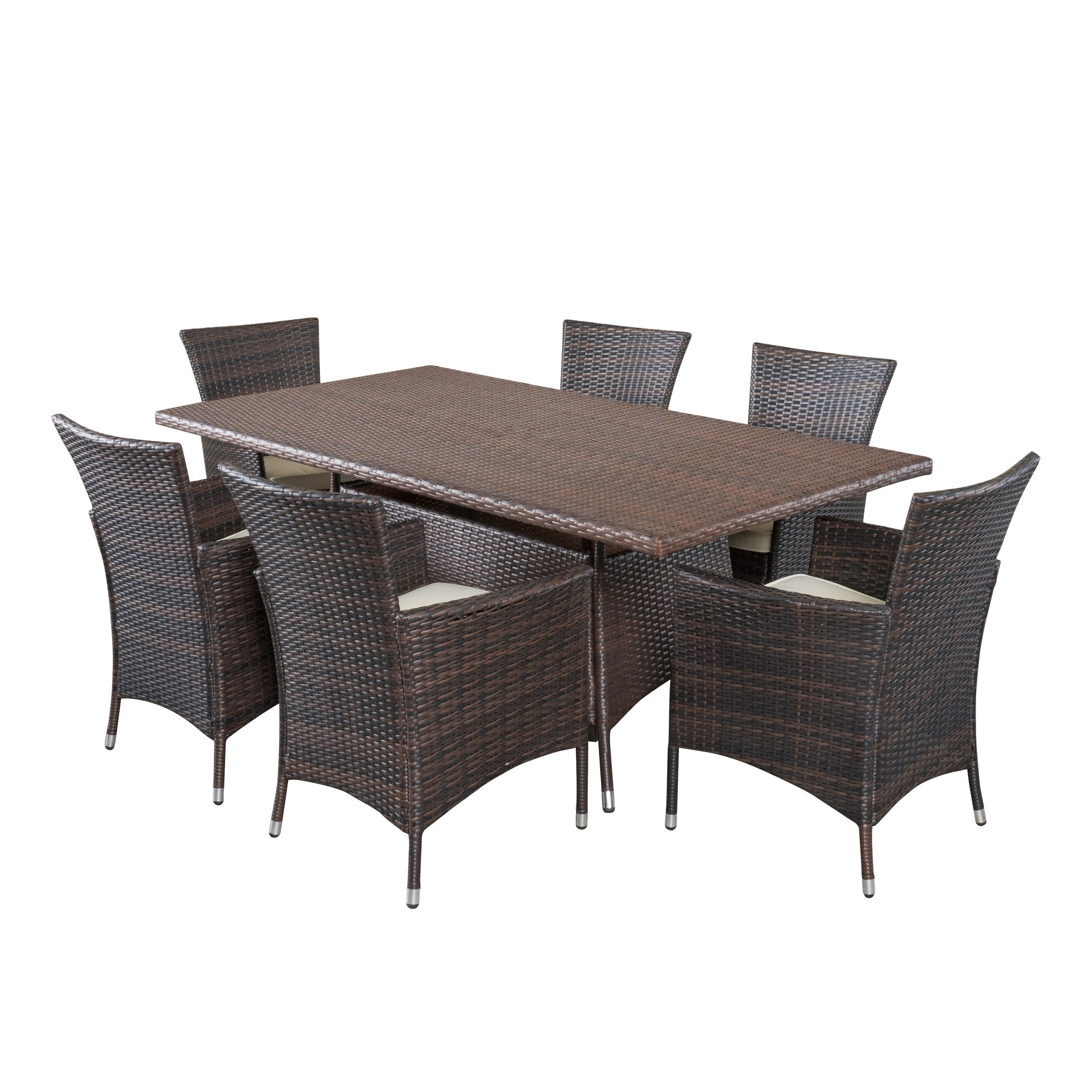 Clementine Outdoor Wicker Dining Set