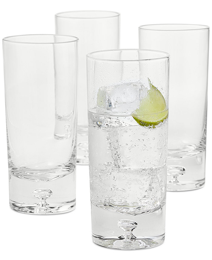 Hotel Collection Bubble Highball Glasses Set of 4 Created for Macys