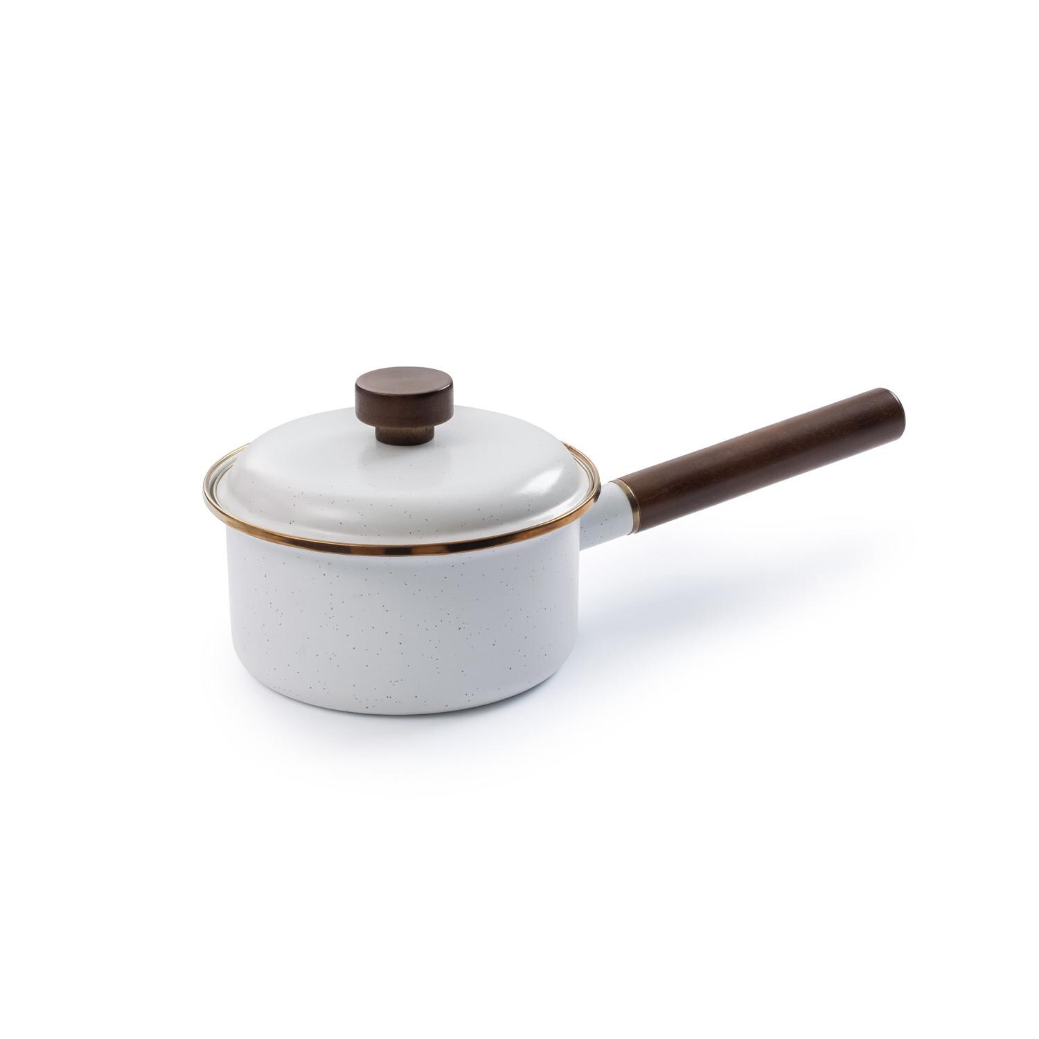 Barebones Living Enamel Saucepan