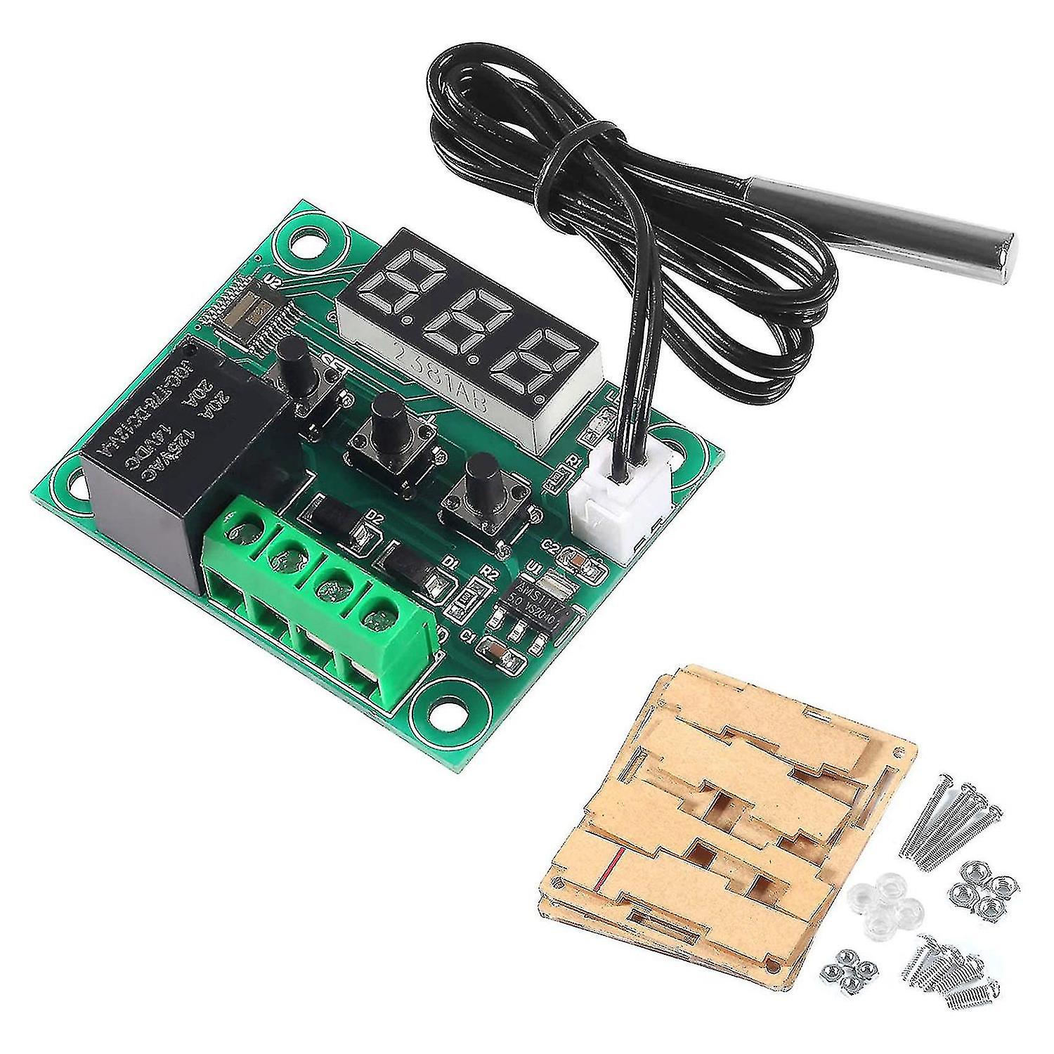 W1209 Dc 12v Digital Temperature Controller Board -50-110c Electronic Temperature Temp Control Mod