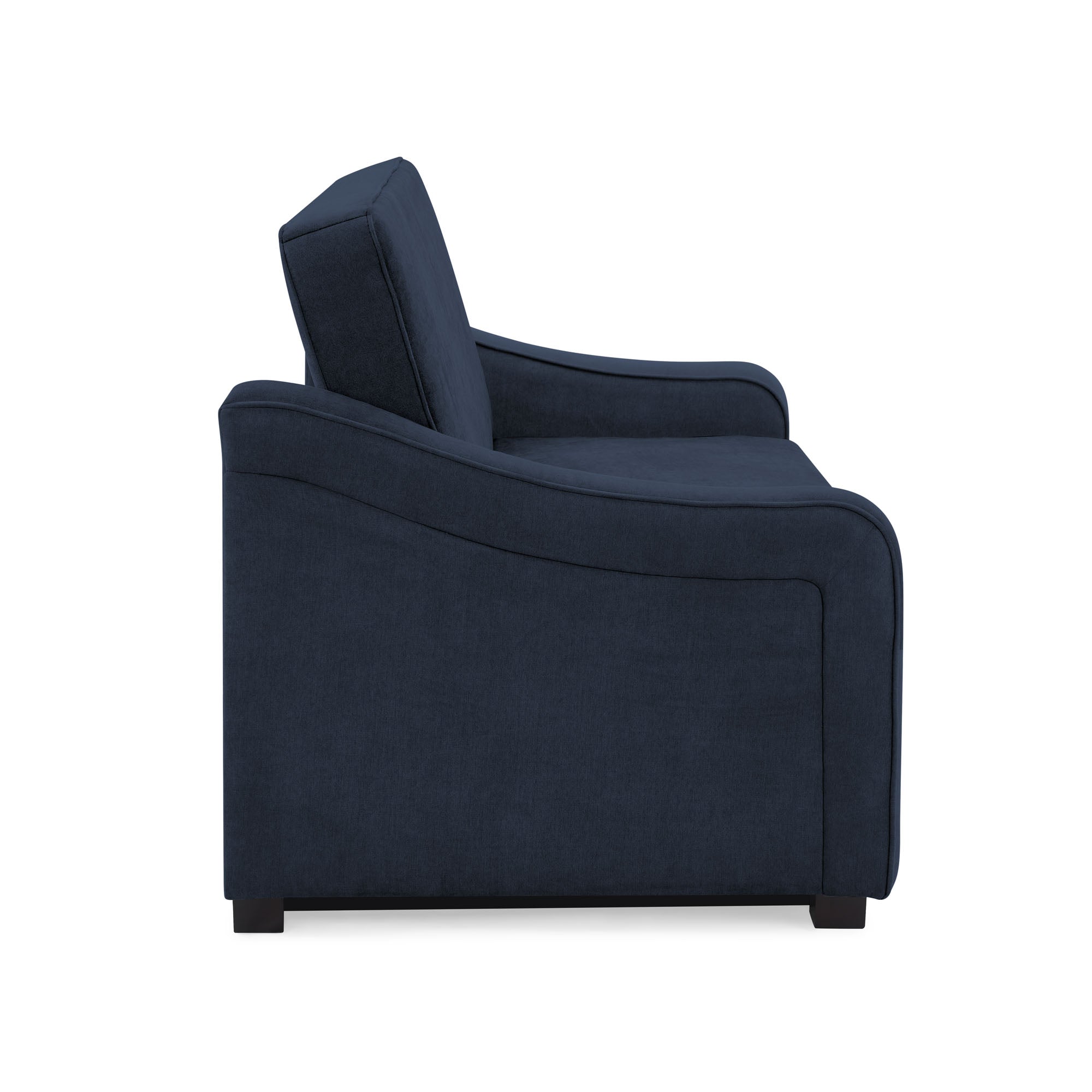 Serta Moreland Modern Sofa Sleeper, Navy Blue Fabric