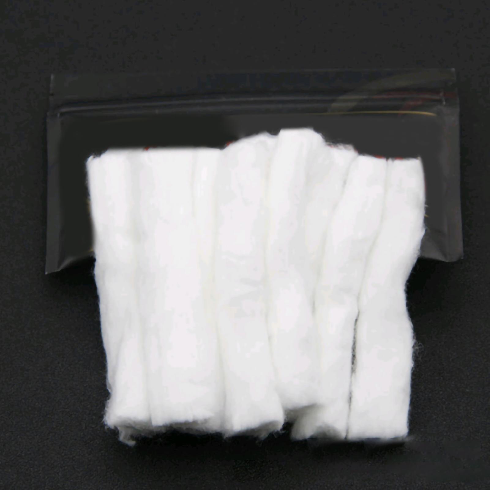 1 Bag Organic Bacon Cotton High Absorbency Oil Conducting Cotton Wick Rda Atomizer Consumables