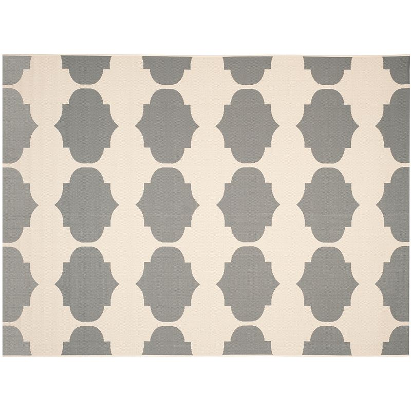 Safavieh Courtyard Jasmine Quatrefoil Indoor Outdoor Rug