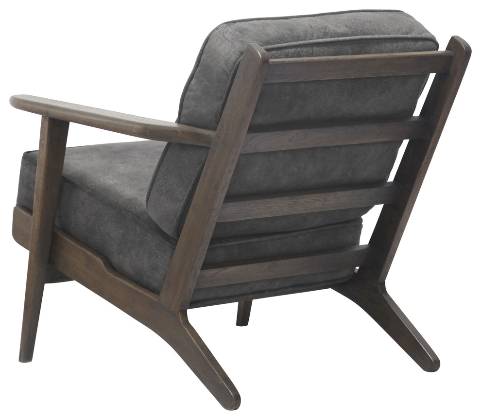 Albert Accent Arm Chair   Midcentury   Armchairs And Accent Chairs   by New Pacific Direct Inc.  Houzz