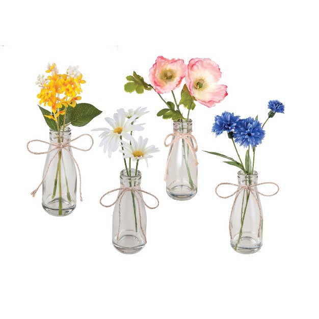 Gallerie Ii Wildflowers In Water Set Of 4