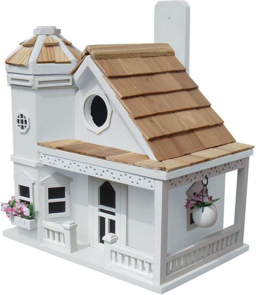 Home Bazaar Flower Pot Cottage Birdhouse