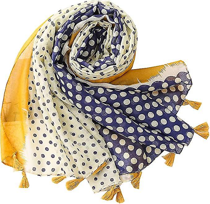 Women's Scarves Wraps Lightweight Scarf Presents For Ladies(1pcs，yellow)