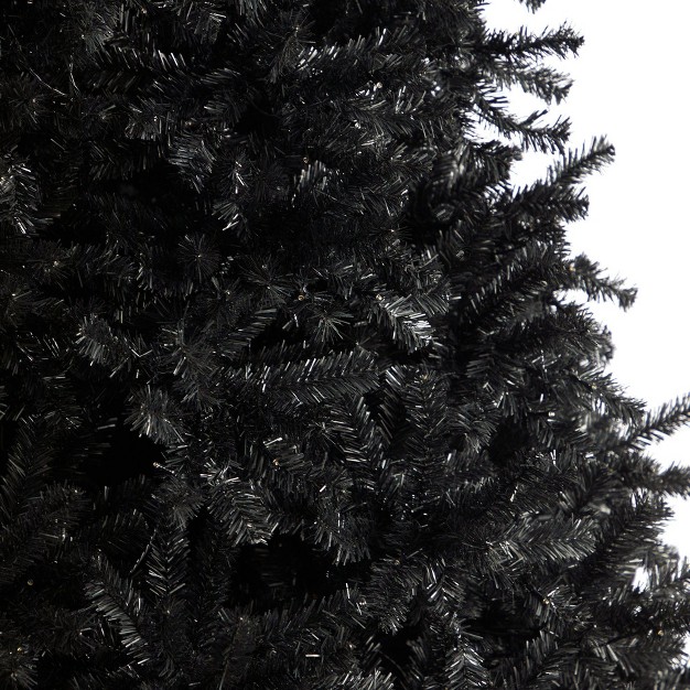 Nearly Natural 10-ft Black Artificial Christmas Tree With 950 Clear Led Lights And 3056 Tips