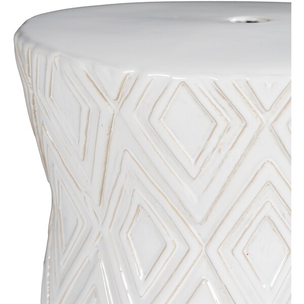 Artistic Weavers Ayda Bohemian Diamond Garden Stool