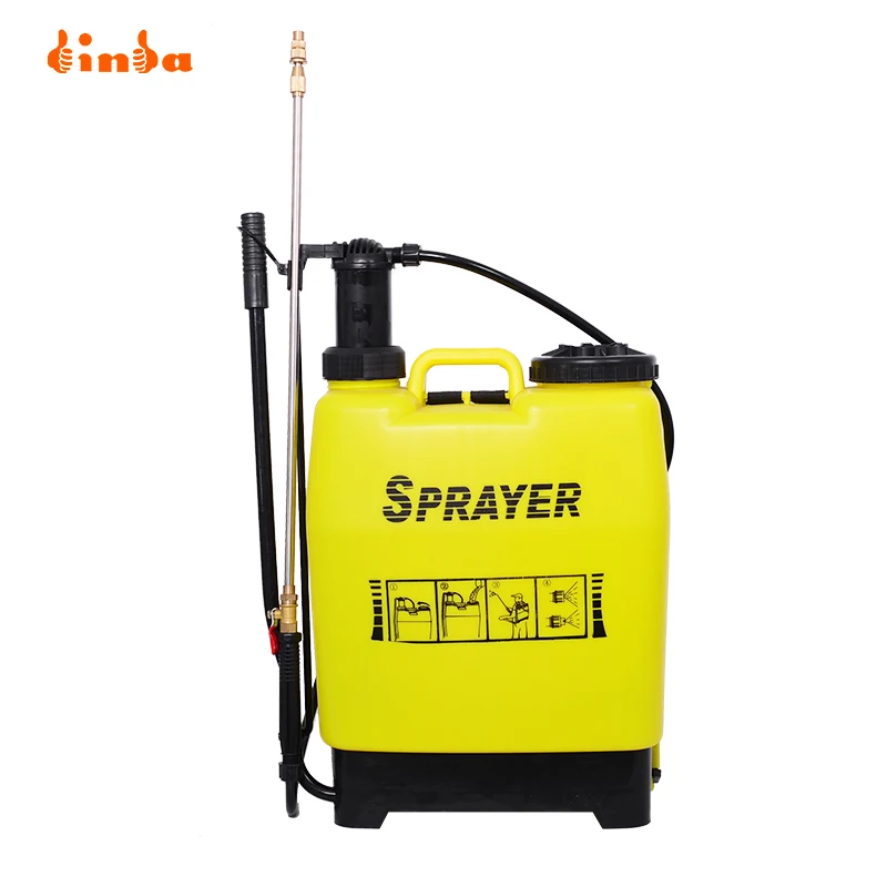 16L Hand Operated Manual Knapsack Power Sprayer For Agriculture And Orchard