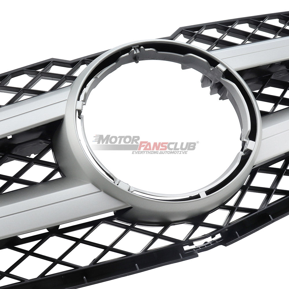 MotorFansClub Fit for Compatible with Mercedes Benz GLK/ X204 Front Hood Bumper Grille GLK350 2010 2011 2012 Grill