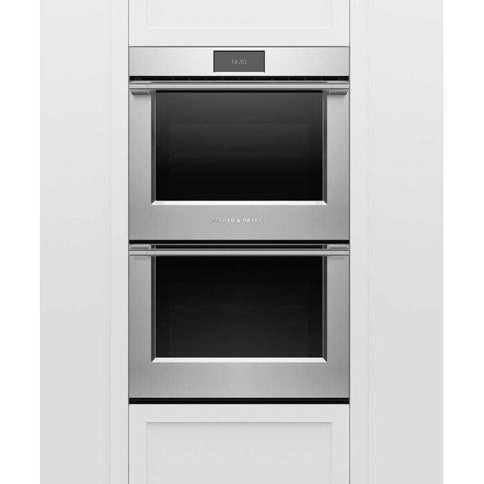 Fisher & Paykel 30-inch, 8.2 cu. ft. Built-In Double Wall Oven OB30DPPTX1