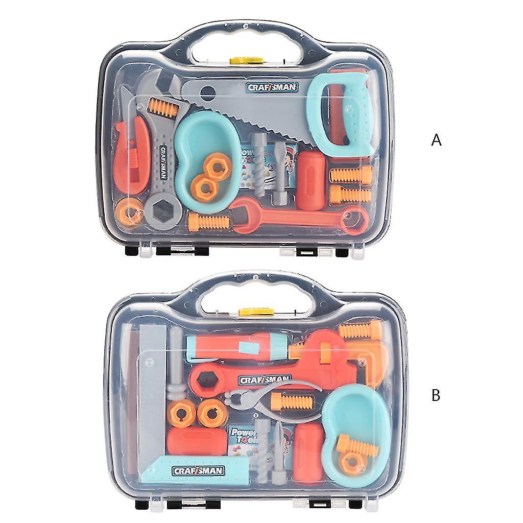 Kids Toy Tool Set Realistic Kids Construction Toy Include Drill， Sander Toy