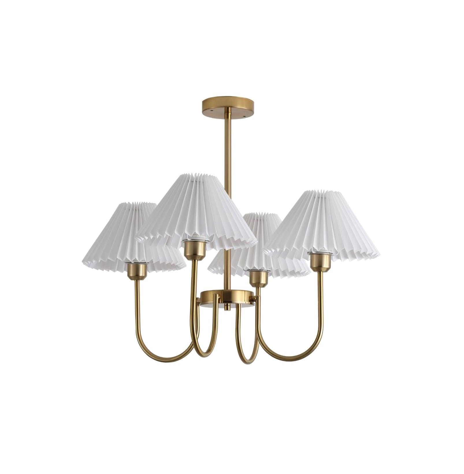 Lenore Pleated Chandelier