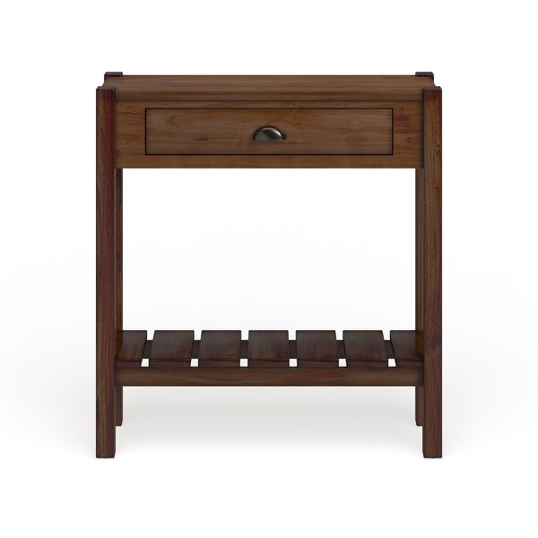 Copper Grove Camellia Wood Console Table