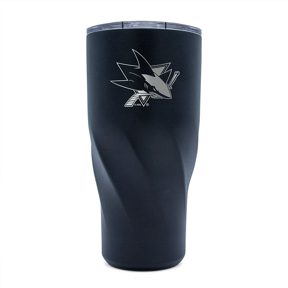 WinCraft San Jose Sharks 30oz. Morgan Stainless Steel Tumbler