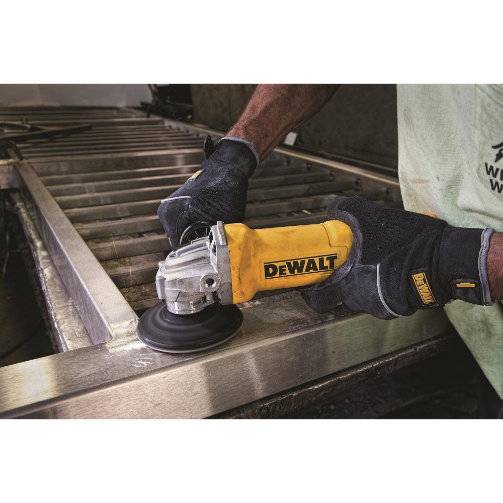 DEWALT Angle Grinder 4 1/2 with 10pk Metal Cut Off Wheels 4-1/2 x .045 x 7/8 Bundle ;