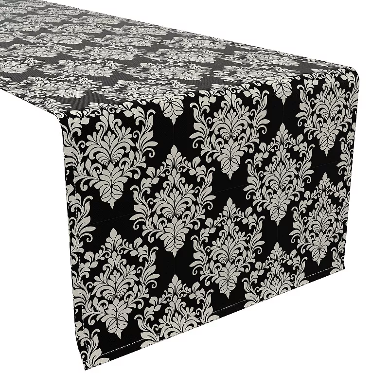 Table Runner， 100% Cotton， 16x108， Floral 162