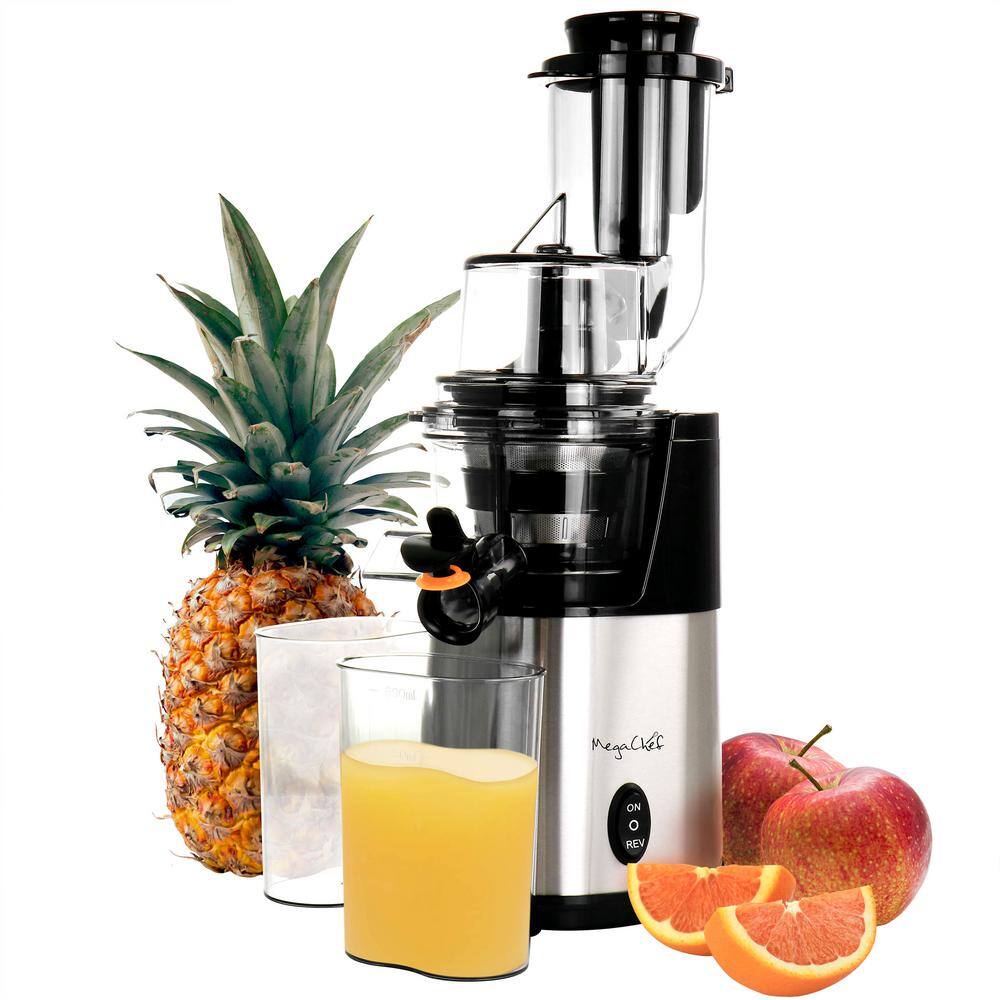 MegaChef Pro Stainless Steel Slow Juicer 985117796M