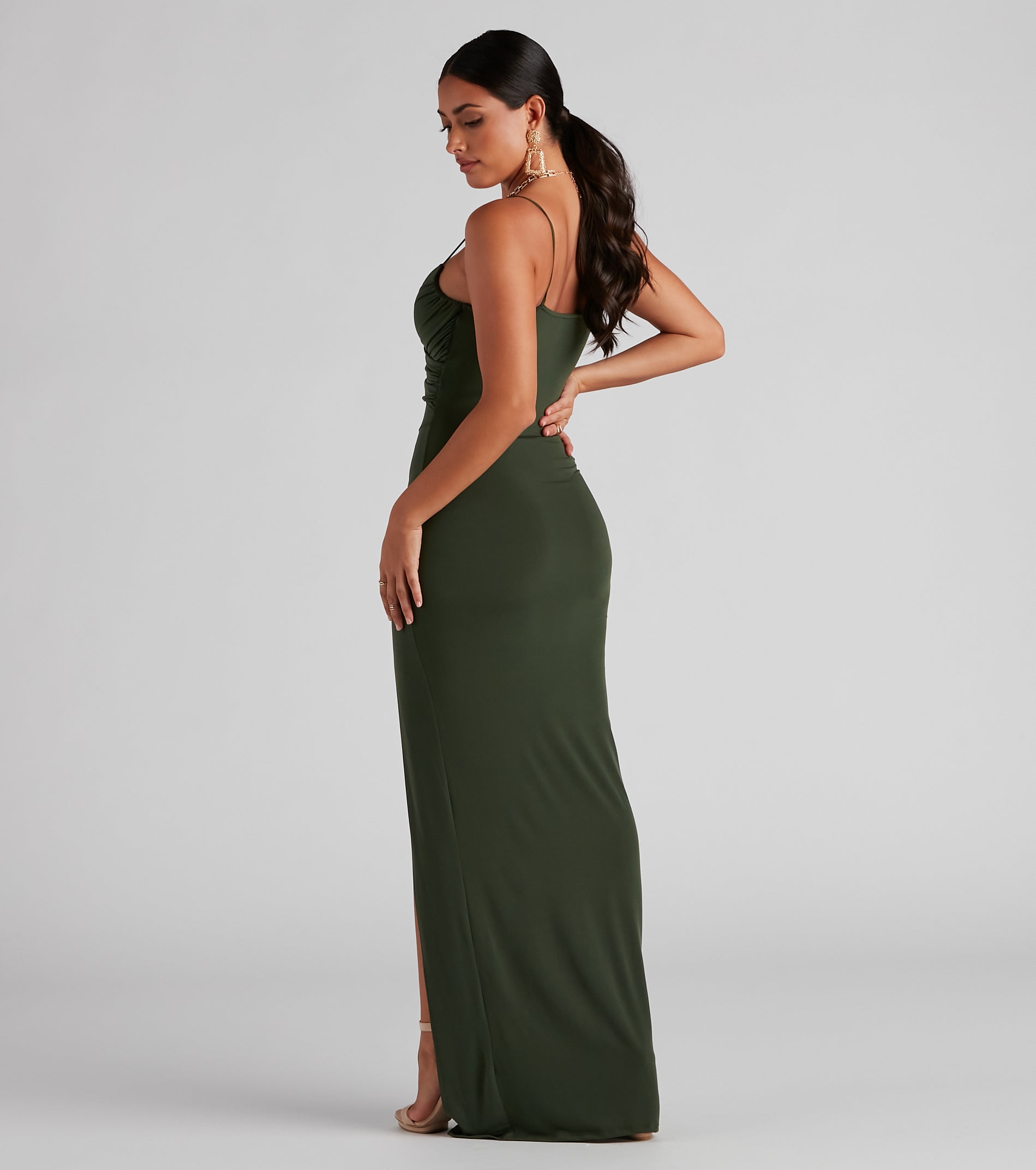 Alluring And Effortless Maxi Dress