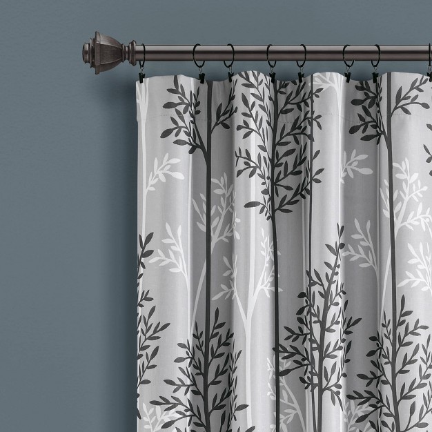 Linear Tree Insulated Blackout Window Curtain Panels Lush D cor