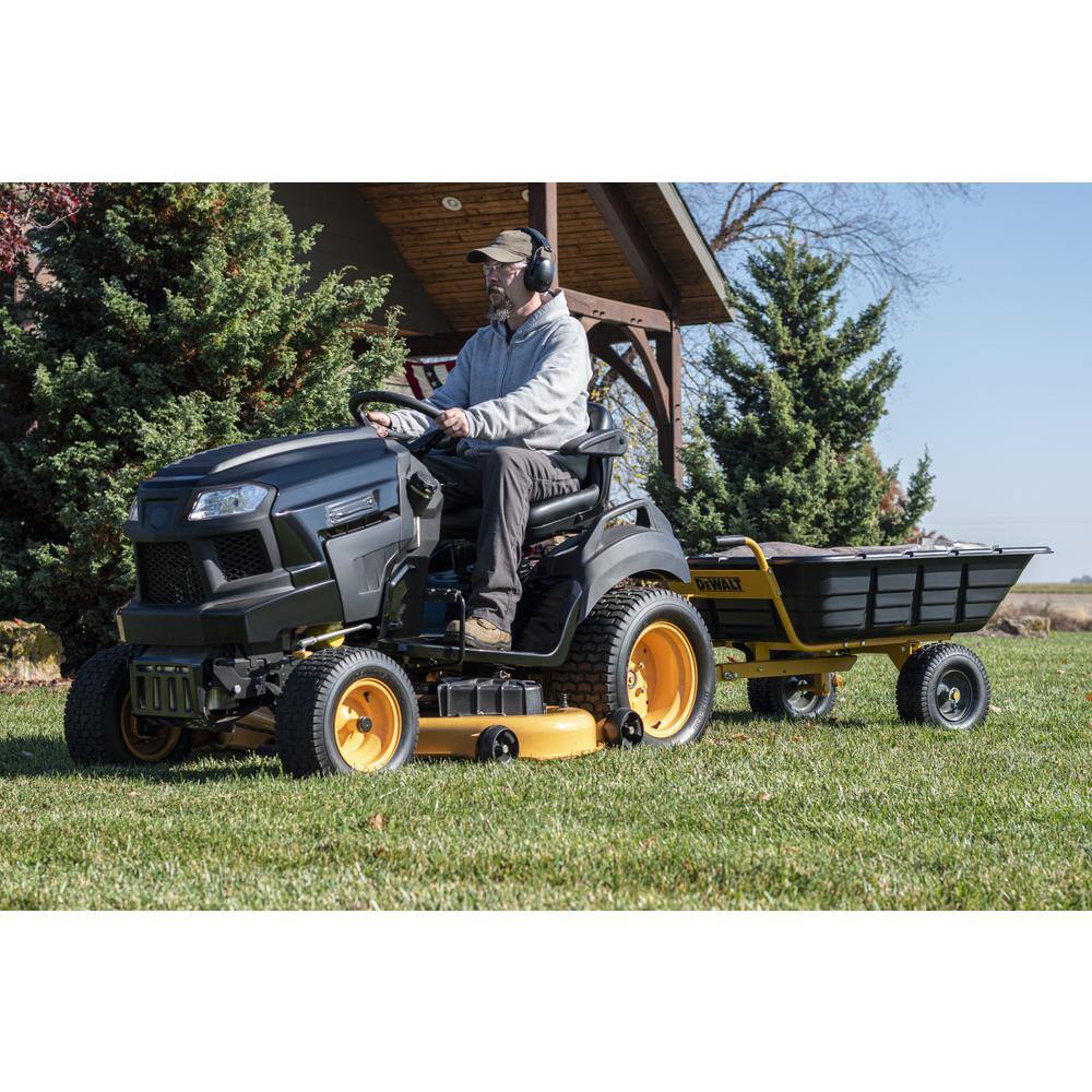 DEWALT DXTB0573 800lb/10 Cu. Ft. Swivel/Dump Cart - Convertible to Tow/Wheelbarrow