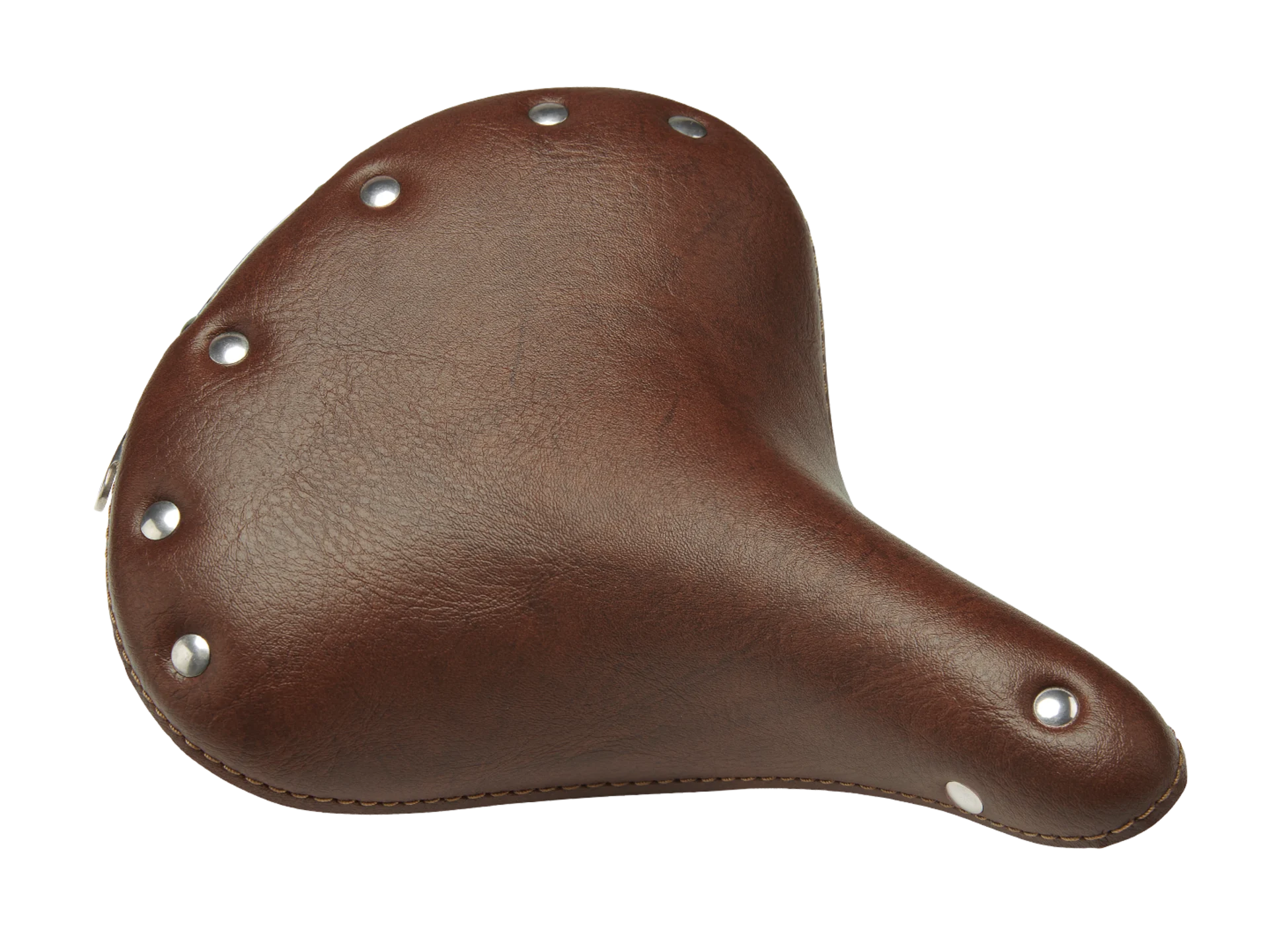 Electra Classic Faux Leather Bike Saddle - Brown