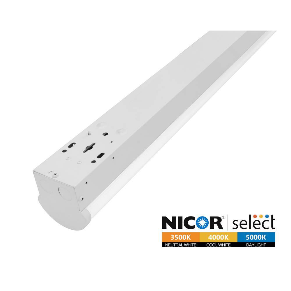 NICOR LSC 2 Ft. 150-Watt Equivalent Integrated LED White Selectable Strip Light LSCS12U