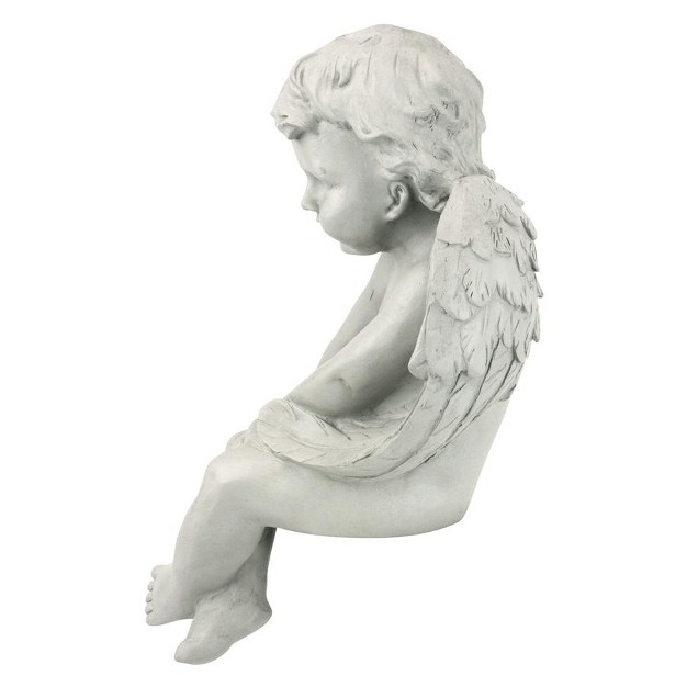 Design Toscano Angel Of Meditation Statue Off white