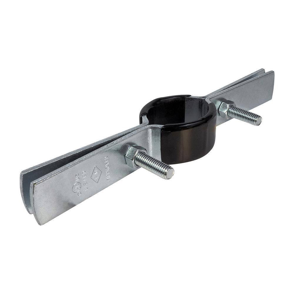 The Plumber's Choice 2 in. Riser Clamp in Plastic Coated Steel 02CLRSP