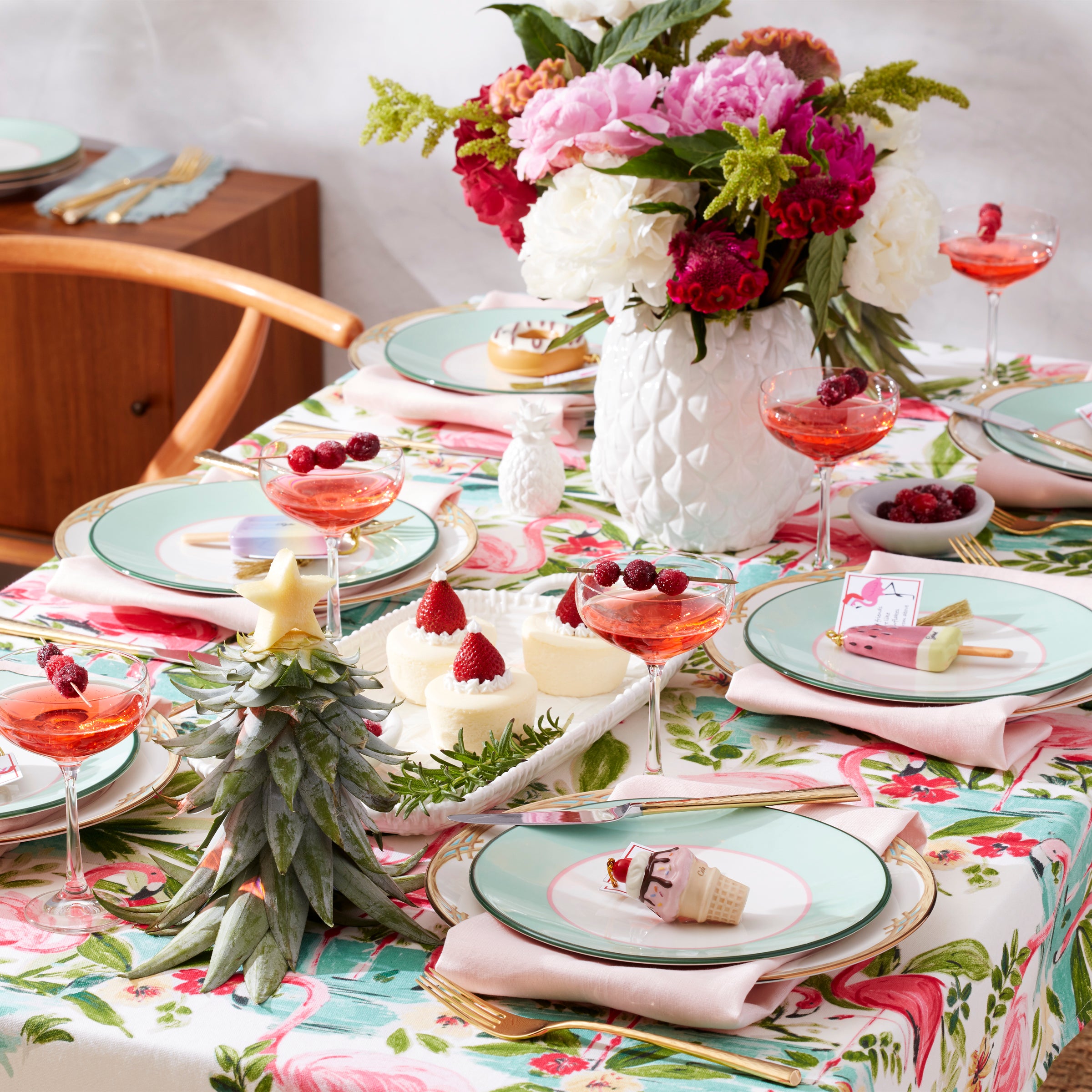 British Colonial Bamboo Dinner Plate