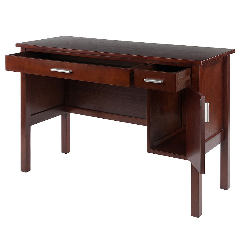 Winsome Emmett Desk and Bench 2-piece Set