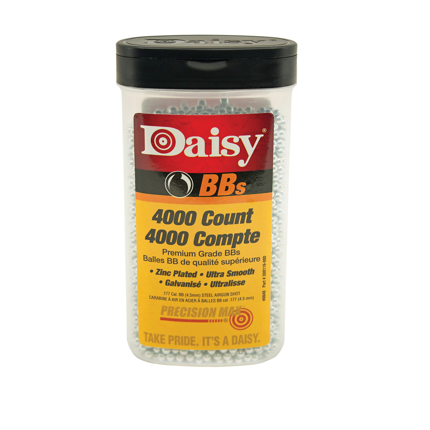 Daisy 0.177 BBs 4000 pk