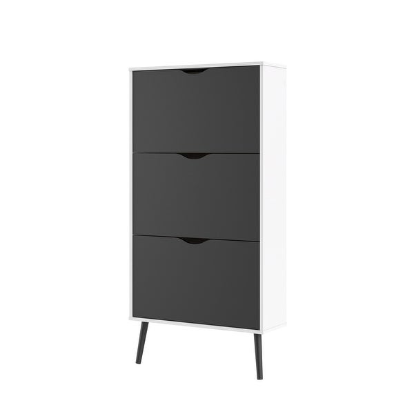 Carson Carrington Kristiansund 3-drawer Shoe Cabinet - - 20931422