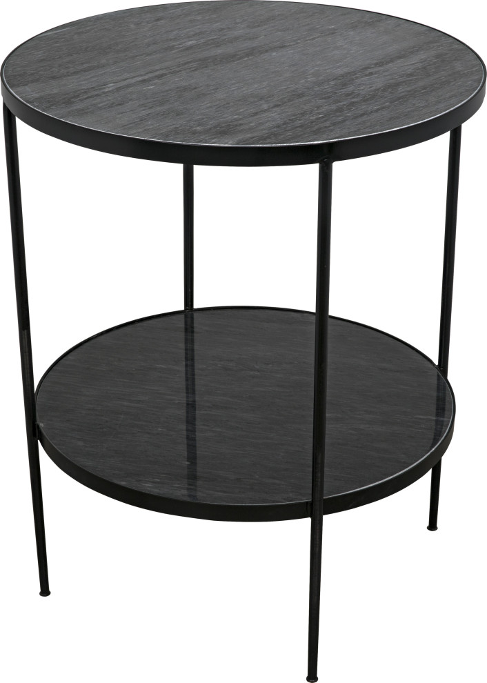 Rivoli Side Table   Transitional   Side Tables And End Tables   by HedgeApple  Houzz