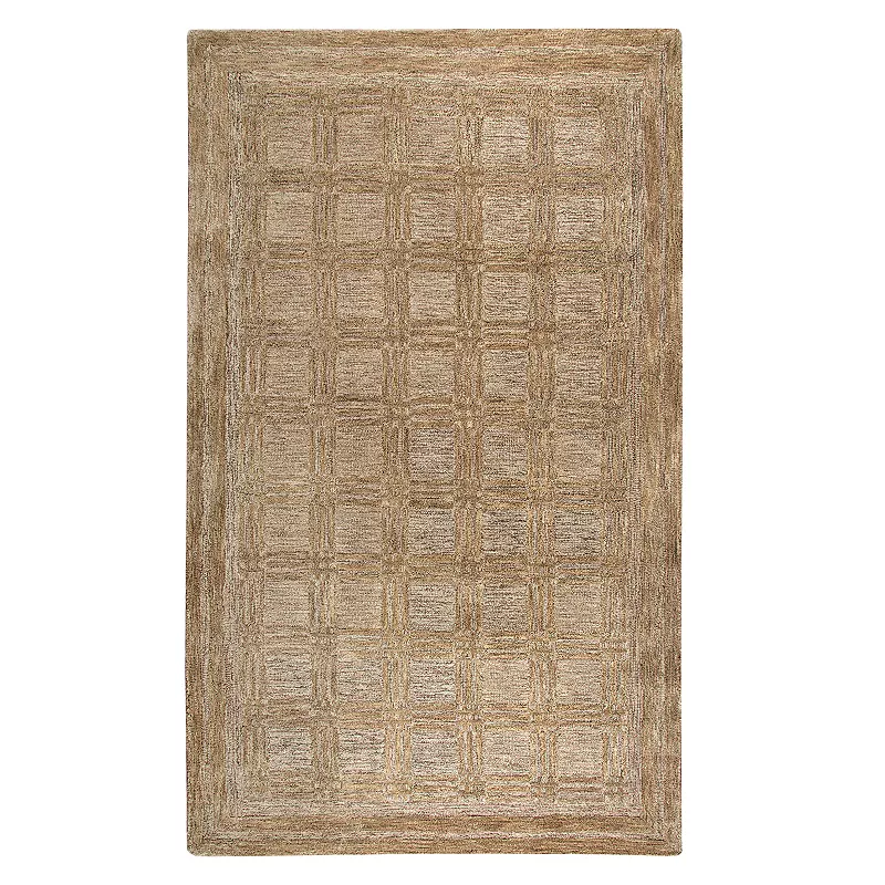 Rizzy Home Fifth Avenue Casual Squares Geometric Rug