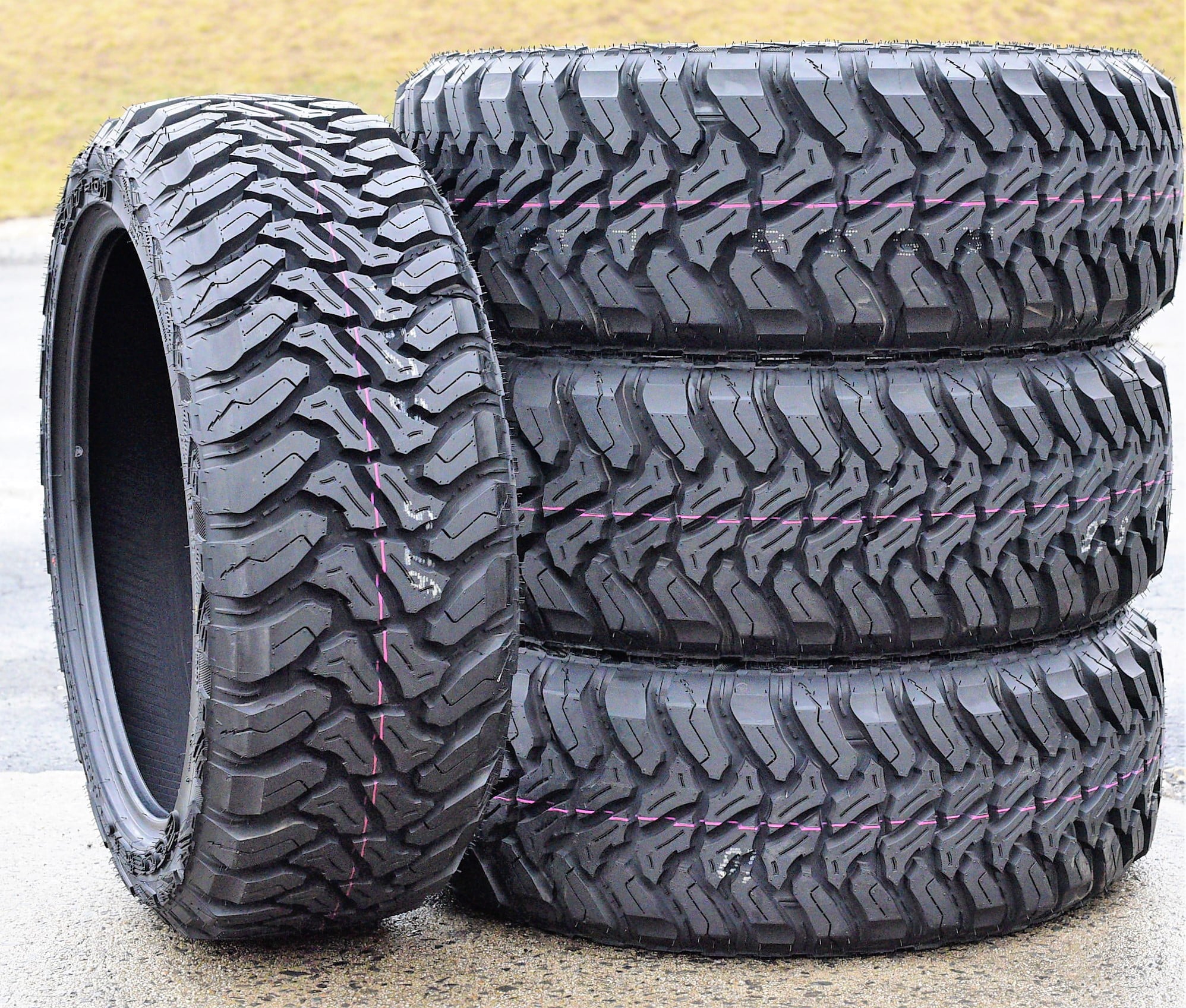 Set of 4 (FOUR) Accelera M/T-01 LT 275/55R20 Load D (8 Ply) MT Mud Tires