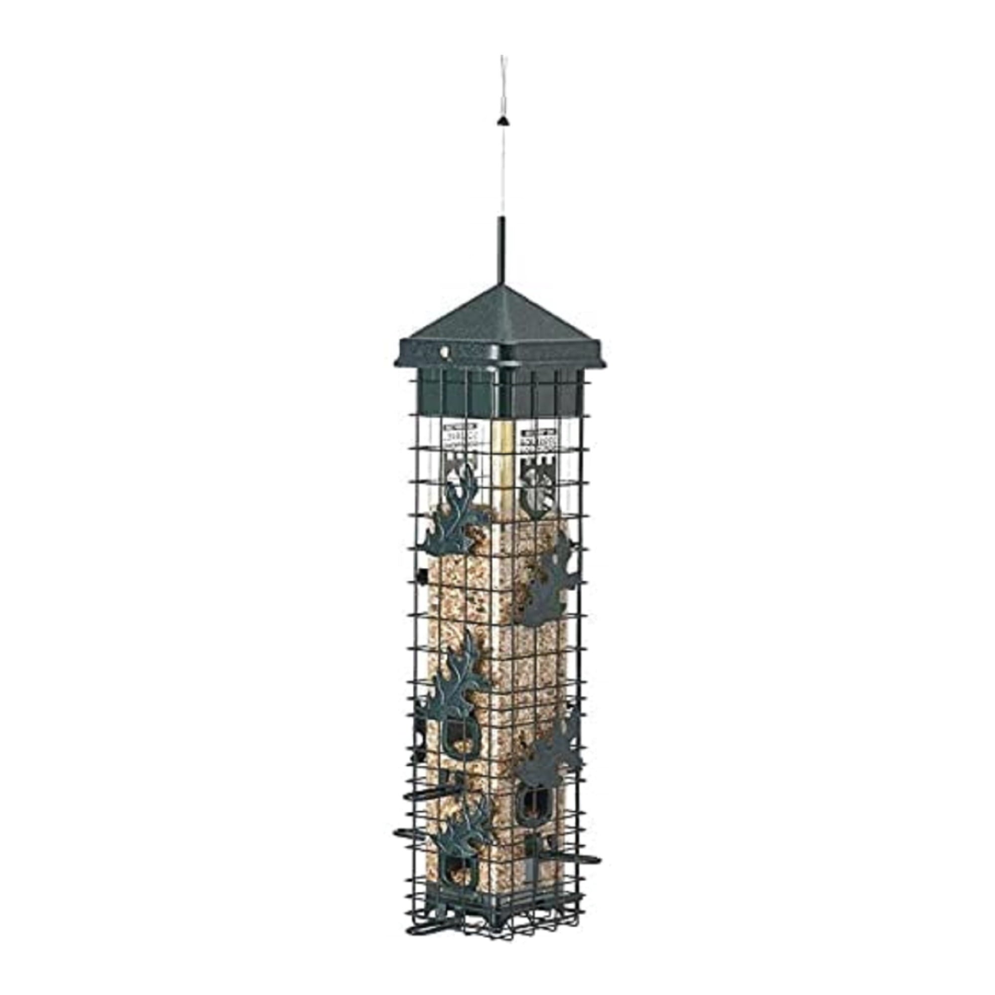 Squirrel Solution200 Squirrel-Proof Bird Feeder with 6 Feeding Ports