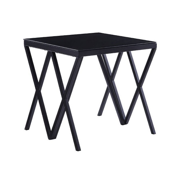 Accent Tables Black And Glass Acme Furniture