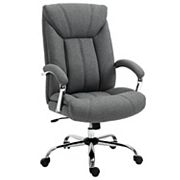 Vinsetto High Back Home Office Chair Computer Desk Chair with Lumbar Back Support and Adjustable Height Black