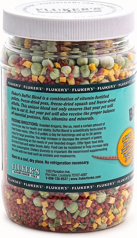 Fluker's Buffet Blend Veggie Variety Juvenile Bearded Dragon Food