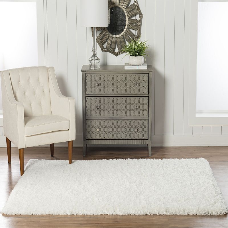 Linon Pastel Shag Rug