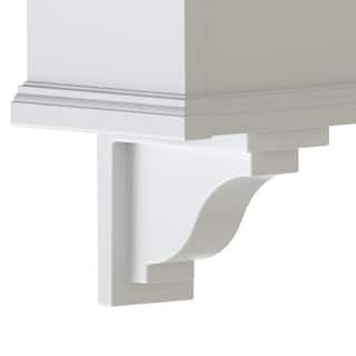 Mayne Yorkshire White Vinyl Decorative Corbel 4821W