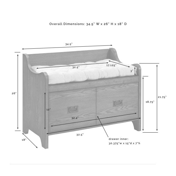 Fremont Entryway Bench