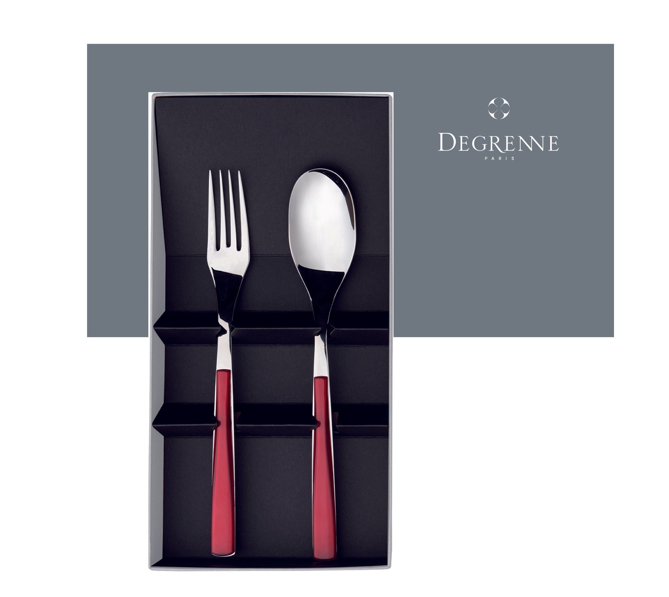 Gift Box of 2 Piece Cutlery Serving Set