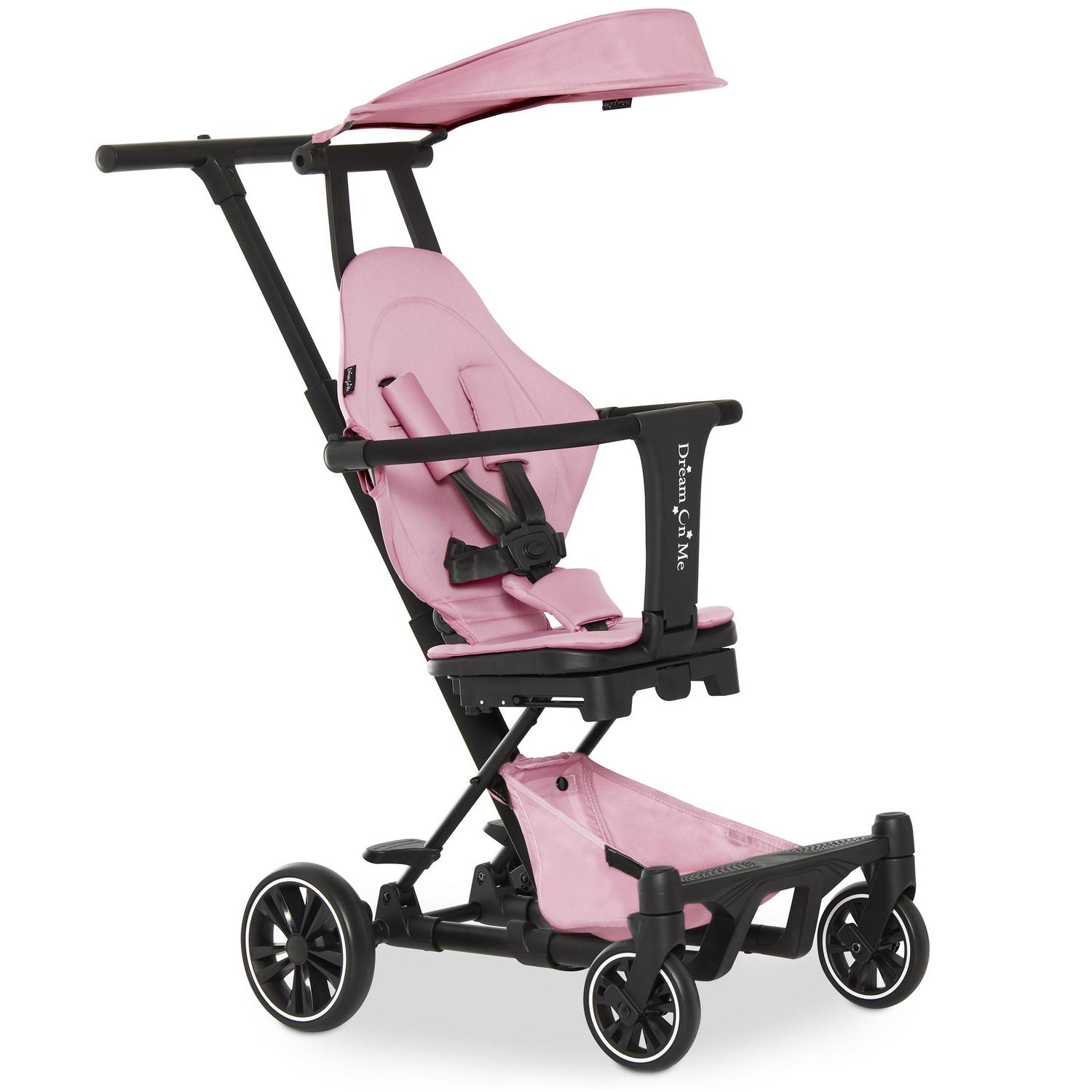 Dream On Me Drift Rider Stroller With Canopy In Pink  Crowdfused